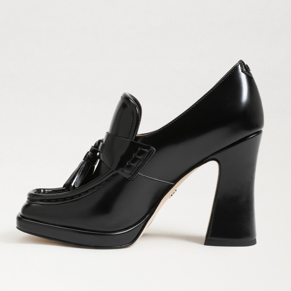 Sam Edelman Black Tassel Heels - Picture 6 of 15